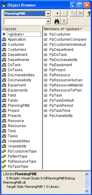 Object Model PlanningPME