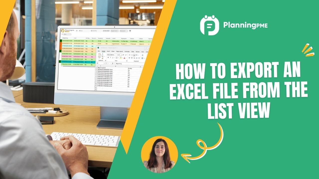 リストビューからExcelファイルをエクスポートする方法